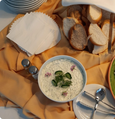 DL catering - Plate with Food